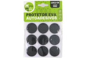HM534 PROTETOR REDONDO ADESIVA 2,8 CM 9 PECAS