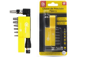 SQ4317 KIT 07 CHAVE PRECISAO TIPO L TORX
