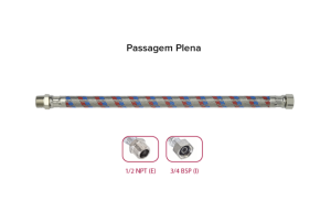 MQ FLEXIVEL AGUA PLENA 400 MM 30130 3/4 X 1/2