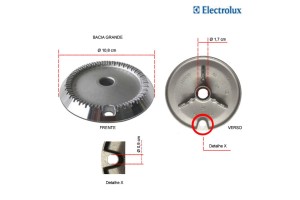 Bacia Electrolux Celebrate Grande