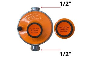 Regulador Industrial Apis Delta Mondial Laranja 12kg/h