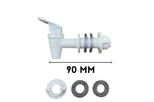 Torneira de Filtro Universal Branca 90mm