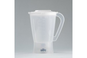 Copo Liquidificador Britânia Diamante / Electrolux Chef Translucido Tampa (Preta ou Branca) Mebrasi