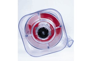 Copo Liquidificador Britânia BLQ1300 Fortis Turbo Sangel Cristal Tampa (Vermelha) Mebrasi