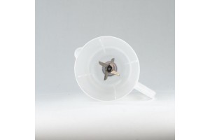 Copo Liquidificador Mallory Elegance / Vita Translucido Tampa (Branca) Mebrasi