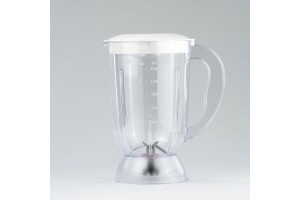 Copo Liquidificador Mondial Power / Super Durabrand / Ultra Mix Cristal Tampa (Branca) Mebrasi