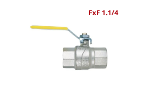 Válvula Esfera Gás Alavanca Fêmea 1.1/4
