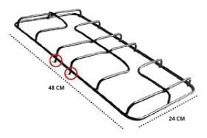 Grelha Pintada Electrolux Chef Central 06 bcs