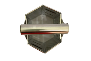 Ralador inox 6 faces 23 cm profissional Fatiador Legumes Alimentos Queijos