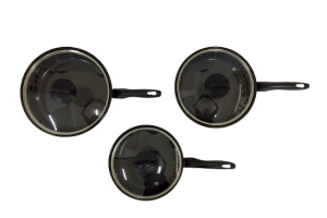 ESMALTE JOGO 03 FRIGIDEIRAS 22/24/26 AZUL TAMPA VIDRO