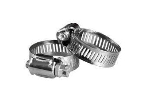 ABRACADEIRA INOX PRESSAO 5/8 10/16 MM FURADA