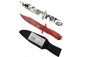 Faca Esportiva Mesclado 17CM