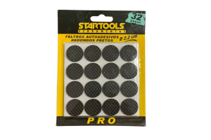 STARTOOLS 0161 FELTRO PROTETOR REDONDO 32 PCS 2,2 CM