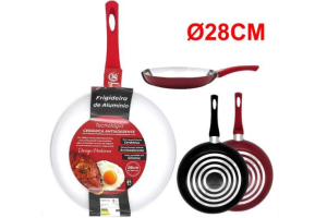 Frigideira antiaderente de cerâmica 28 cm