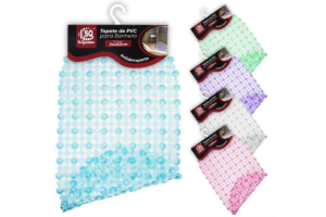 Tapete de box banheiro de PVC 35 X 66 cm