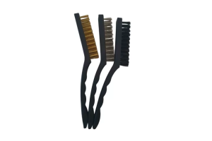 KIT 3 ESCOVAS DE AÇO MULTIUSO 21,5 CM