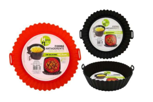 HM369 FORMA AIR FRYER REDONDO SILICONE 16,50CM