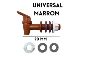 Torneira de Filtro Universal Marrom